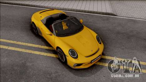 Porsche 911 Speedster 2020 para GTA San Andreas