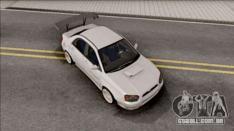 Subaru Impreza WRX STI Battle Aero para GTA San Andreas