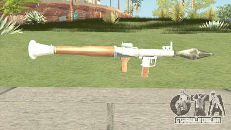 Rocket Launcher (White) para GTA San Andreas