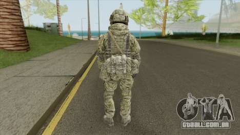 GRU Skin (Woodland) para GTA San Andreas