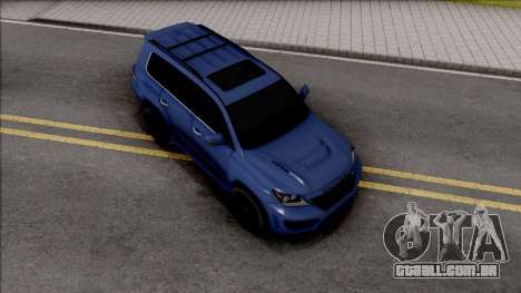 Lexus LX 570 INVADER para GTA San Andreas