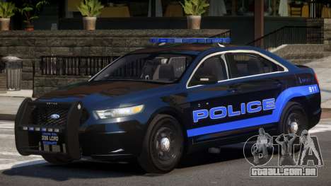 Ford Interceptor Police V1.0 para GTA 4