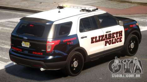 Ford Explorer Police V.0 para GTA 4