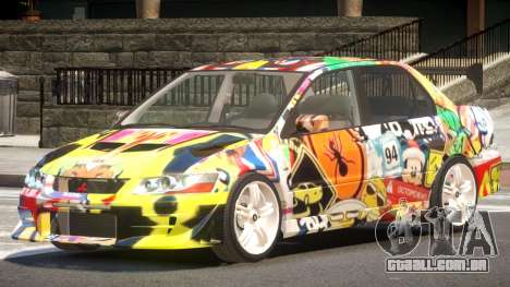 Mitsubishi Lancer Evolution 7 V1.1 para GTA 4