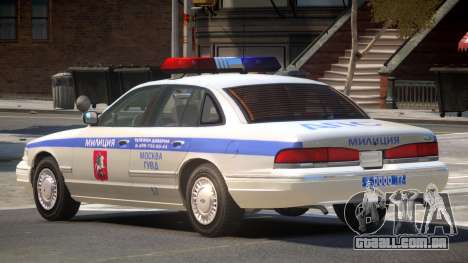 Ford Crown Victoria Police V1.0 para GTA 4