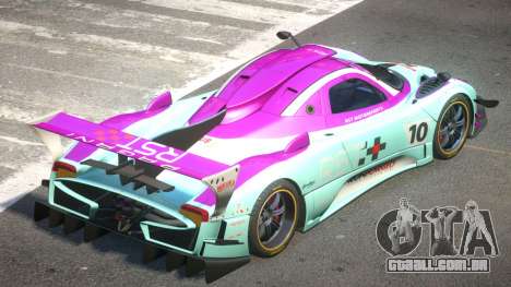 Pagani Zonda GT-R PJ8 para GTA 4