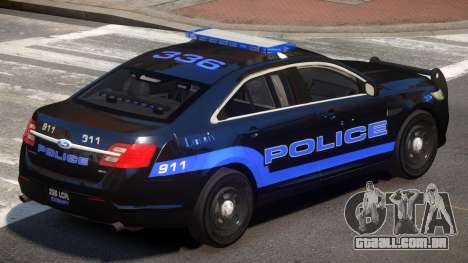 Ford Interceptor Police V1.0 para GTA 4