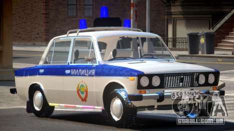 VAZ 2106 Police V1.0 para GTA 4