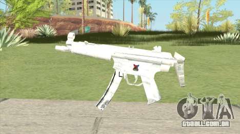 MP5 (White) para GTA San Andreas