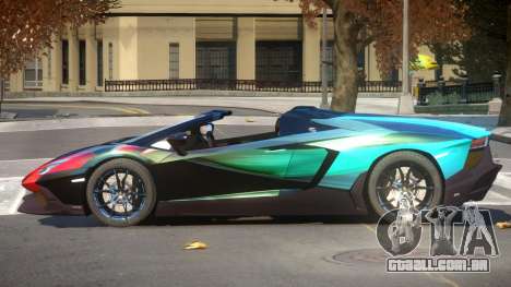 Lamborghini Aventador STR PJ5 para GTA 4