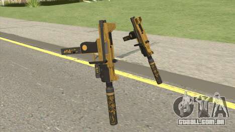 Micro SMG (Luxury Finish) GTA V Two Upgrades V6 para GTA San Andreas