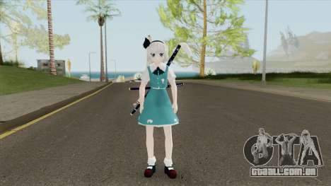 Youmu (Touhou) para GTA San Andreas