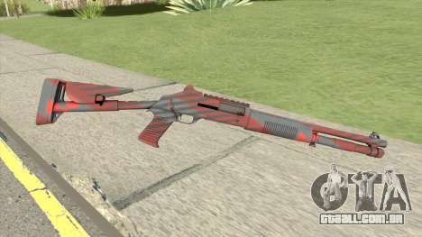 XM1014 Nukestripe Maroon (CS:GO) para GTA San Andreas