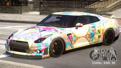 Nissan GT R35 V1.0 PJ5 para GTA 4