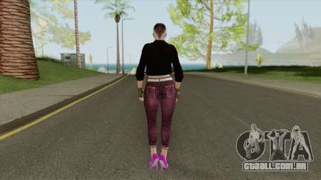 Lisa Casual V2 para GTA San Andreas