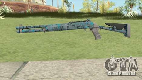 XM1014 Varicamo Blue (CS:GO) para GTA San Andreas