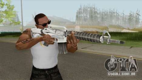 M4 (White) para GTA San Andreas
