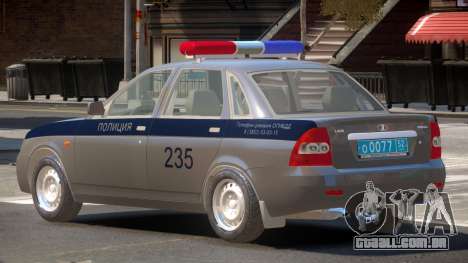 Lada Priora Police V1.0 para GTA 4