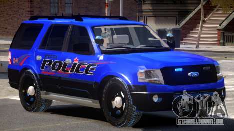 Ford Expedition Police V1.2 para GTA 4