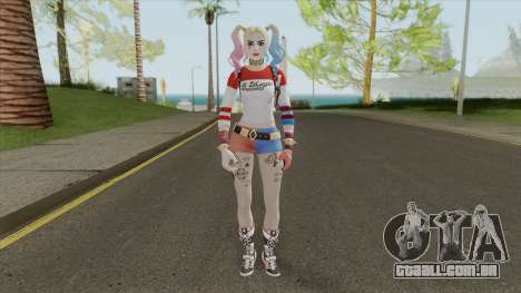 Harley Quinn V1 (Fortnite) para GTA San Andreas