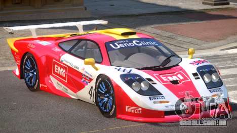McLaren F1 GTR Le Mans Edition PJ2 para GTA 4