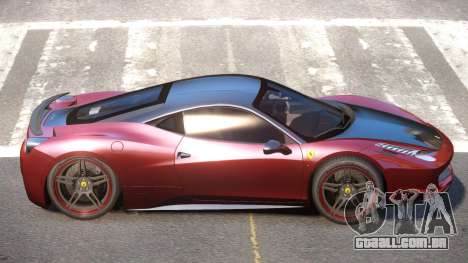 Ferrari 458 GTS V1.0 para GTA 4