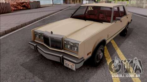 Chrysler New Yorker 1982 para GTA San Andreas