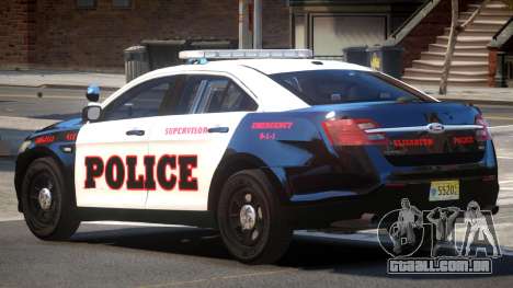Ford Taurus Police V1.0 para GTA 4