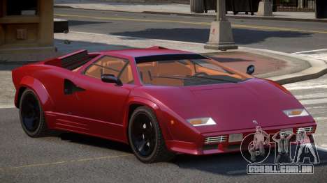 Lambo Countach V1.2 para GTA 4