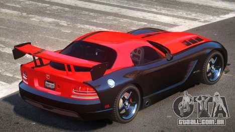 Dodge Viper SRT Spec V1.2 para GTA 4