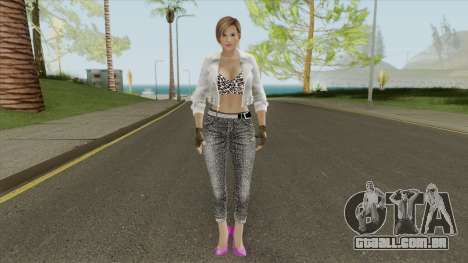 Lisa (White Outfit) para GTA San Andreas