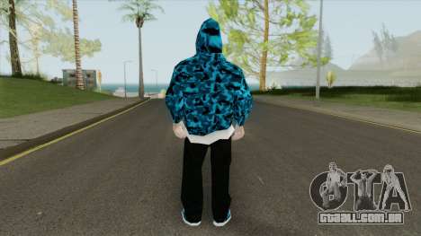 Flow Bape Skin para GTA San Andreas