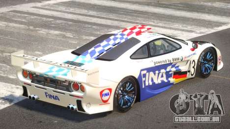 McLaren F1 GTR Le Mans Edition PJ1 para GTA 4