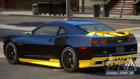 Chevrolet Camaro Black Edition para GTA 4
