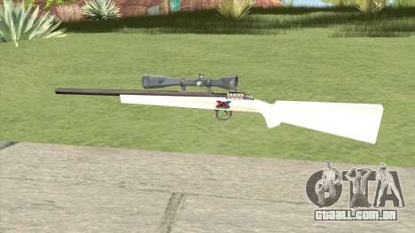 Sniper Rifle (White) para GTA San Andreas