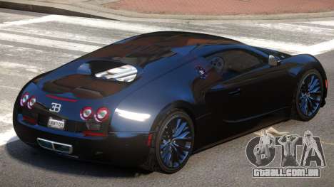 Bugatti Veyron 16.4 GT Black Edition para GTA 4