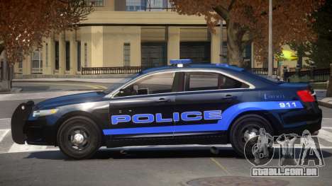 Ford Interceptor Police V1.0 para GTA 4