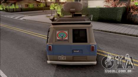 News Van ABS CBN para GTA San Andreas