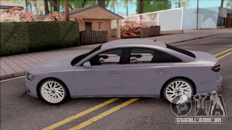 Audi A8 2018 Grey para GTA San Andreas