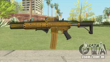 Carbine Rifle GTA V (Luxury Finish) Full V2 para GTA San Andreas