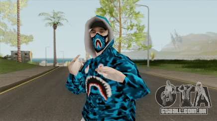 Flow Bape Skin para GTA San Andreas