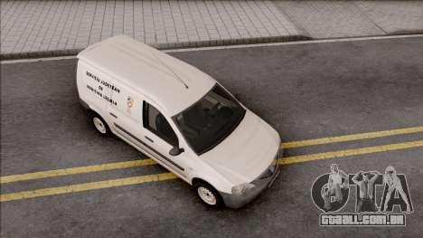 Dacia Logan MCV Van 2008 Medicina Legala para GTA San Andreas