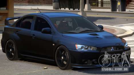 Mitsubishi Lancer X ST para GTA 4