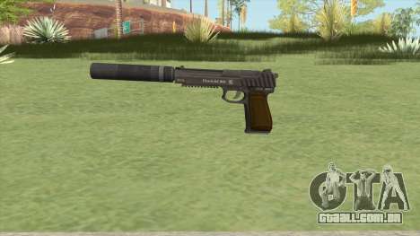 Pistol .50 GTA V (NG Black) Suppressor V1 para GTA San Andreas
