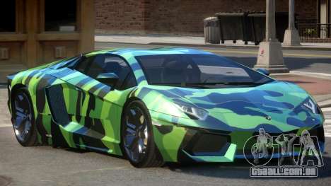 Lamborghini Aventador SS PJ3 para GTA 4