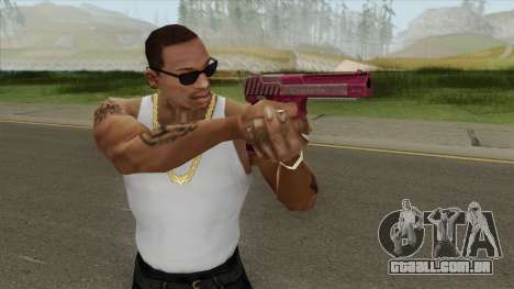 Pistol .50 GTA V (Pink) Base V1 para GTA San Andreas
