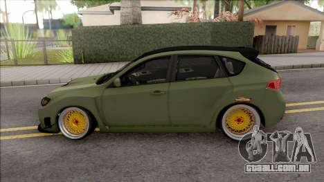 Subaru Impreza WRX STI 2009 para GTA San Andreas