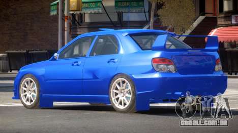 Subaru Impreza WRX Sport para GTA 4