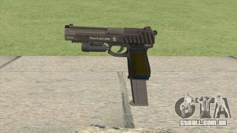 Pistol .50 GTA V (LSPD) Flashlight V2 para GTA San Andreas