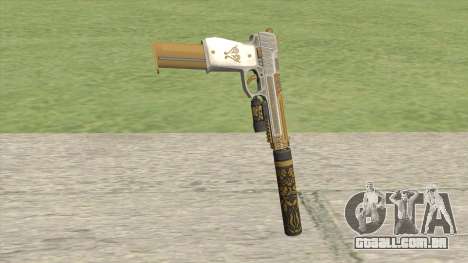 Pistol .50 GTA V (Luxury) Full Attachments para GTA San Andreas